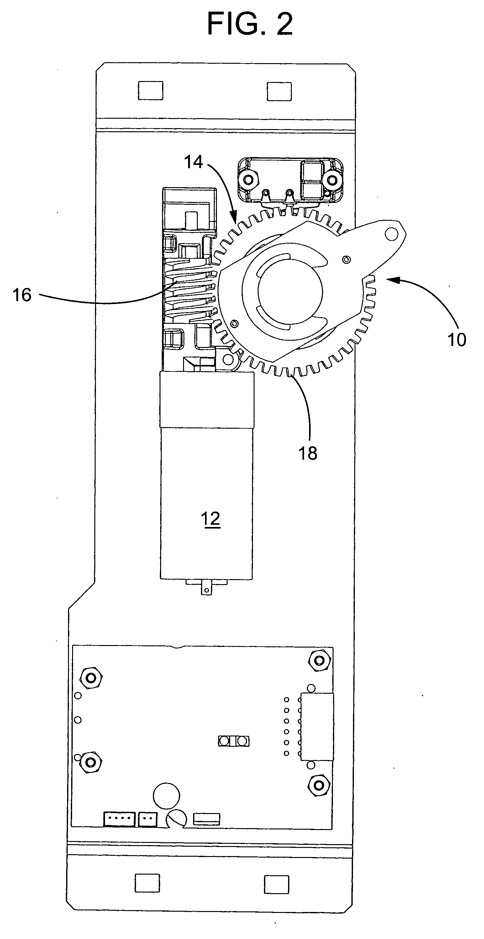 Vending machine lock with motor controlled slide-bar and hook mechanism and electronic access