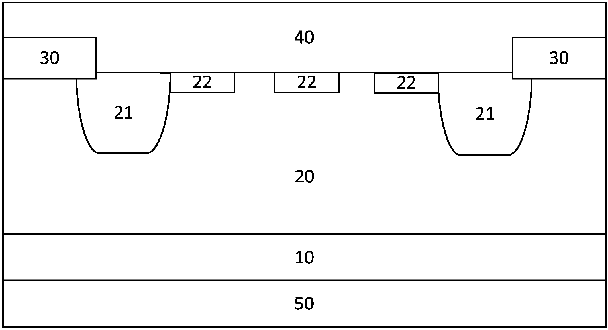 Schottky rectifier with surface impurity concentration adjustment region and manufacturing method