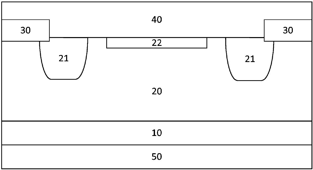 Schottky rectifier with surface impurity concentration adjustment region and manufacturing method