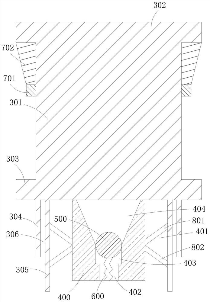 Construction method for relieving pouring guide pipe blocking