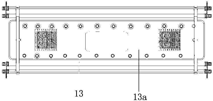 Negative ion clothes drying machine capable of automatically controlling distance between clothes