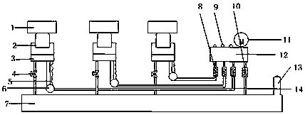 A hydraulic system with good sealing performance and reduced leakage