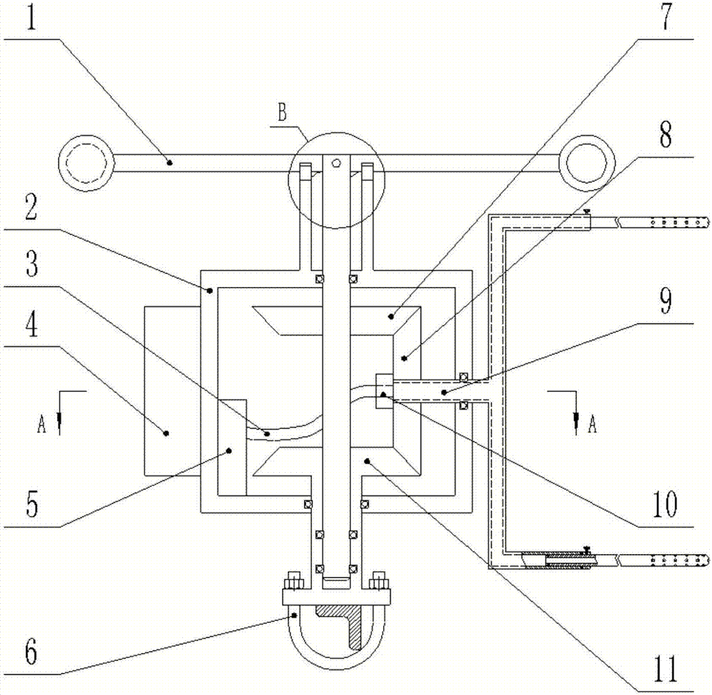 Novel bird repelling device for distribution line tower