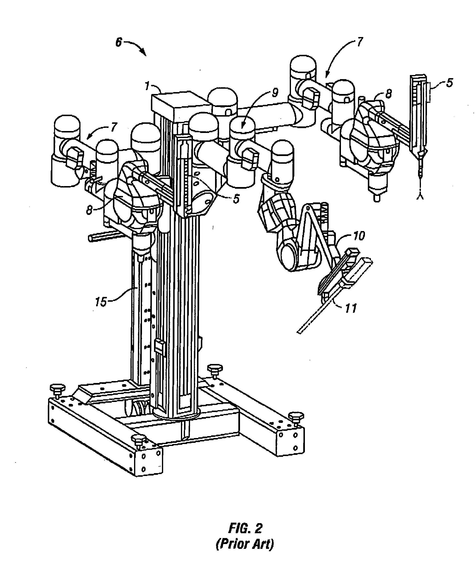 Modular manipulator support for robotic surgery