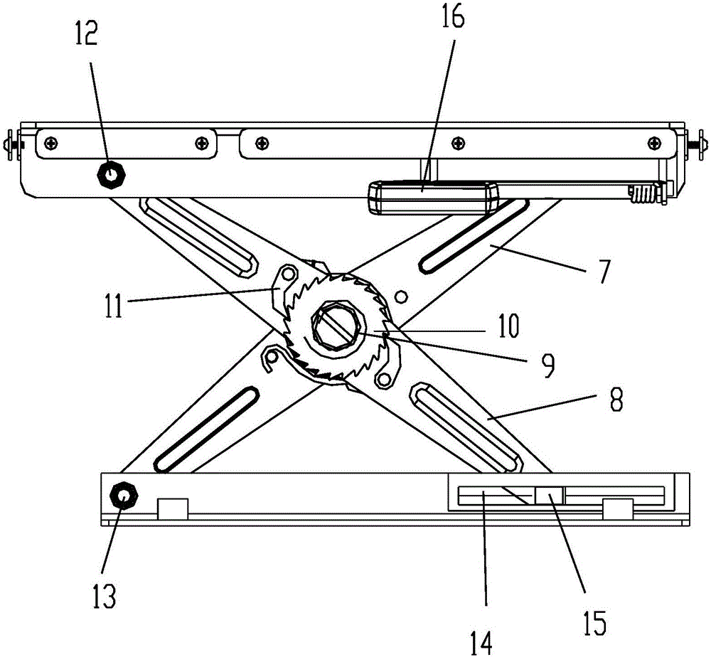 Seat lifting mechanism