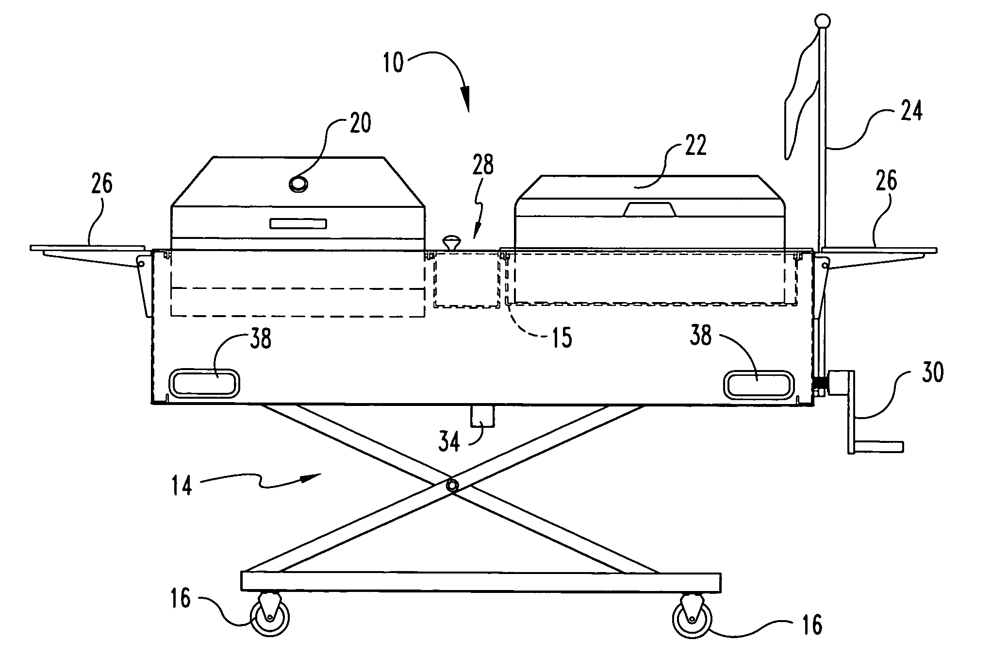 Portable utility carrier apparatus