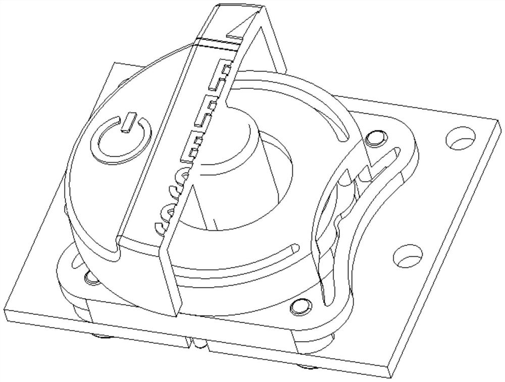 A rotary switch and its control method