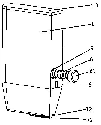 Coating width adjustable information coater