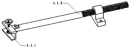 Automatic test device for durability of folding mechanism in use performance of folding bed