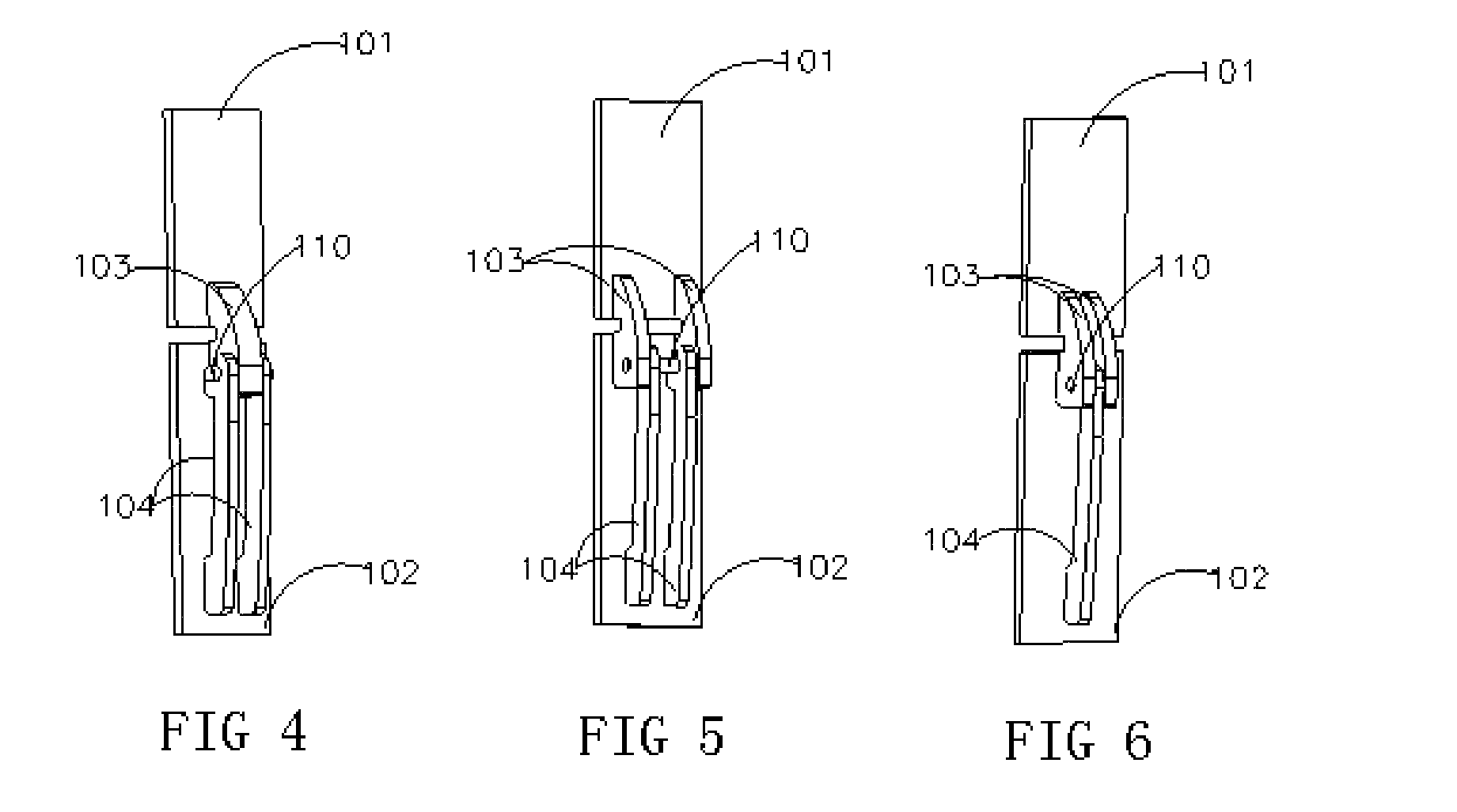 Double-pronged flex hinge mechanism for eyeglasses temple arms