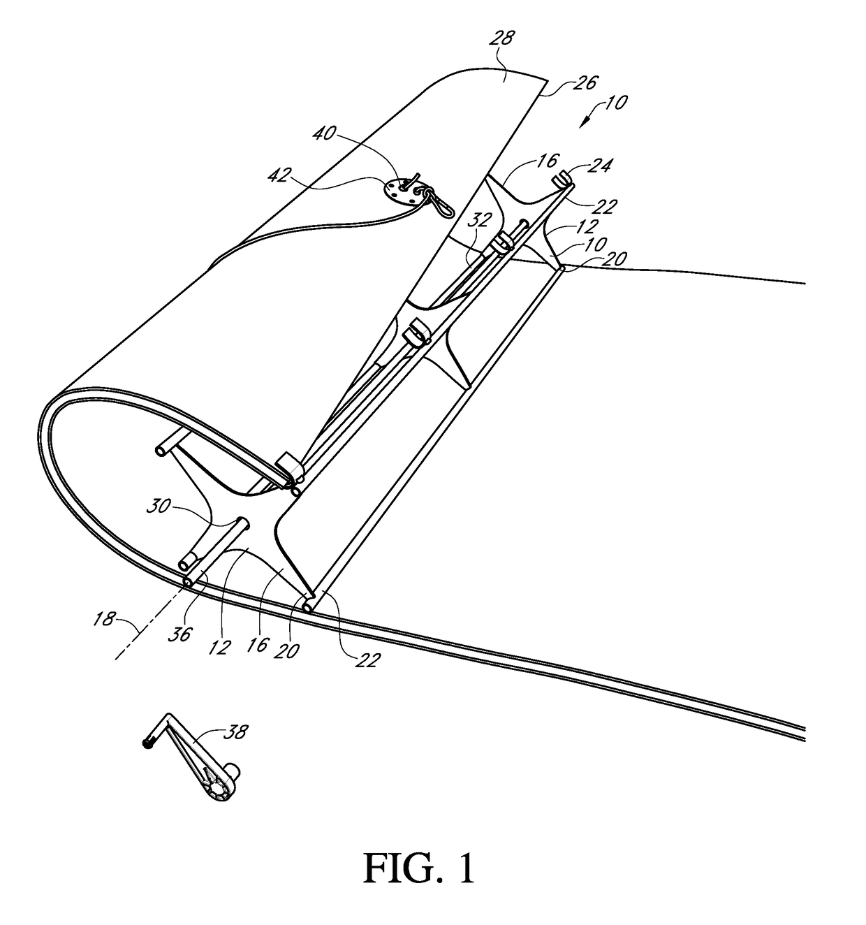 Floating water mat reel