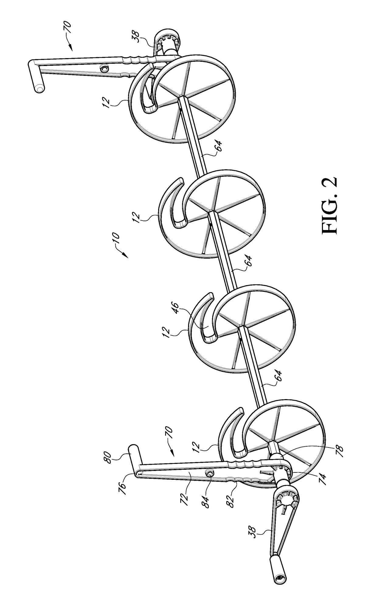 Floating water mat reel