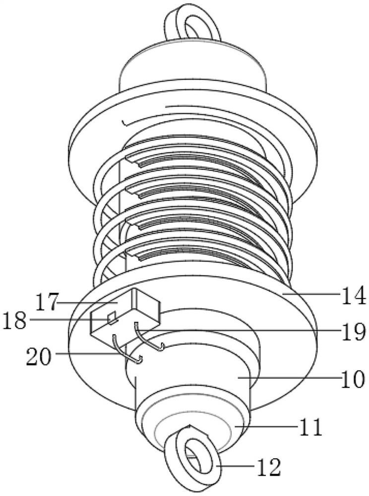 Automobile shock absorber with good shock absorption effect