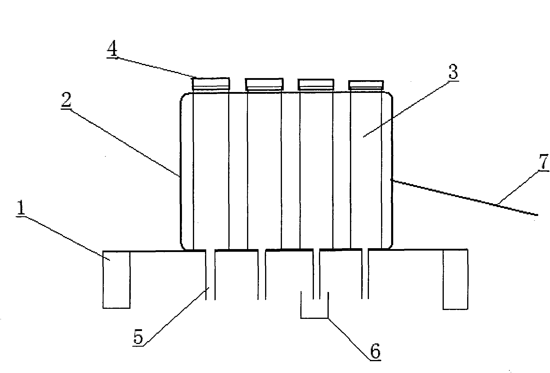 Moxa roll carbonized tube