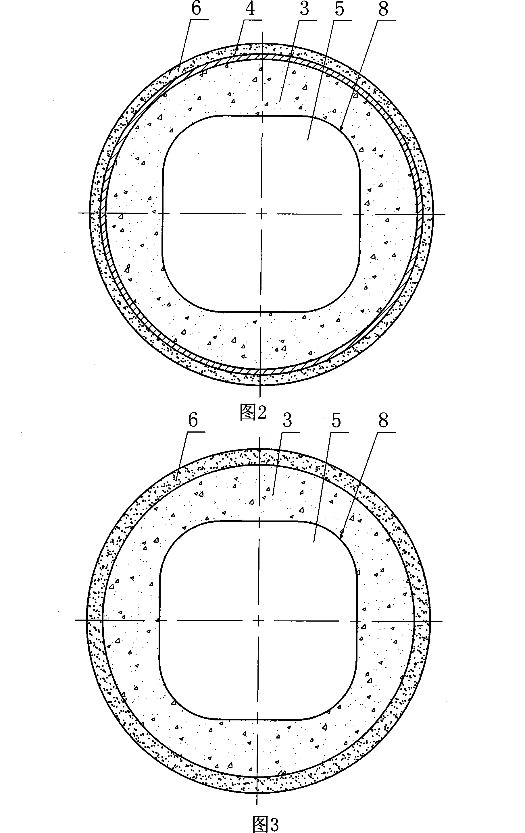 Precast prestressed concrete pipe gallery with chamfer angle