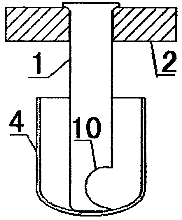 Anti-winding embedded water seal