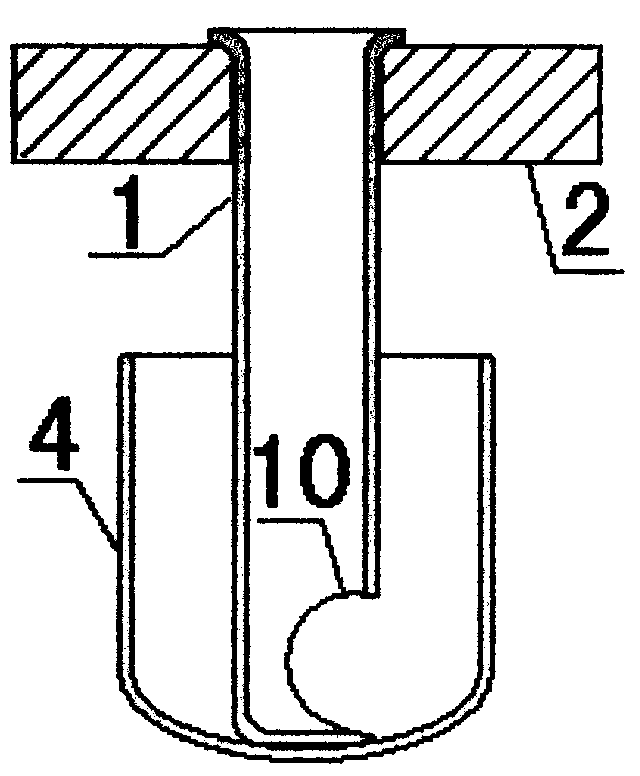 Anti-winding embedded water seal