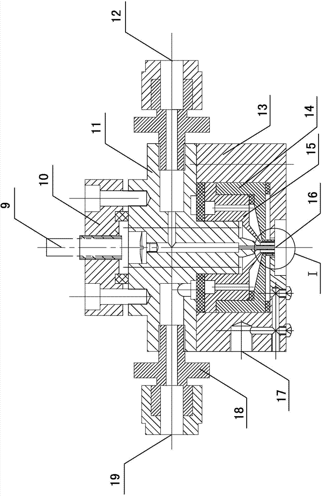 Technique for preparing synthetic gas from wet carbon dioxide by electrocatalysis