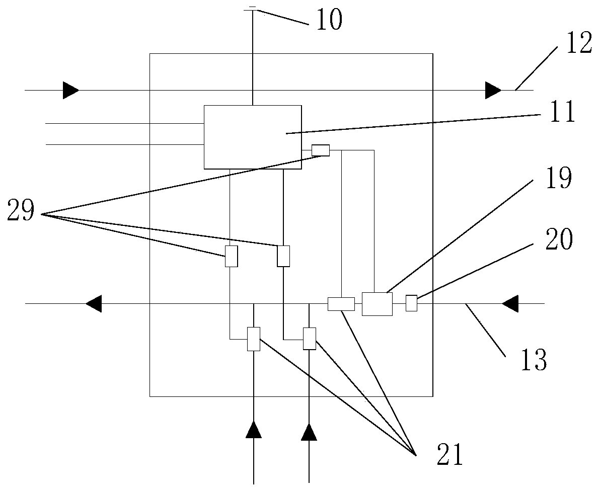 Built-in cell hypoxia culture box