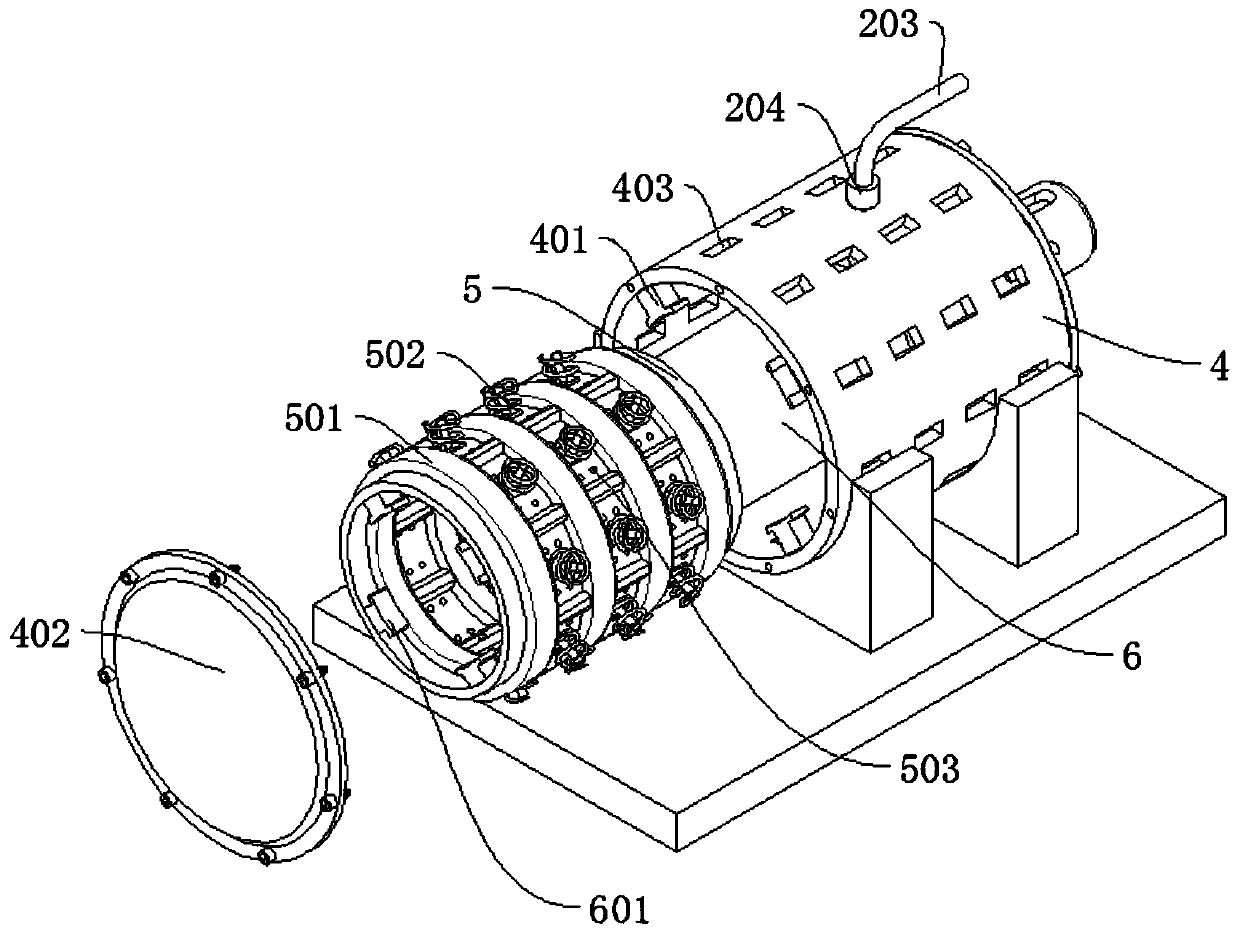 A new energy vehicle drive motor protective shell with heat dissipation and anti-collision functions