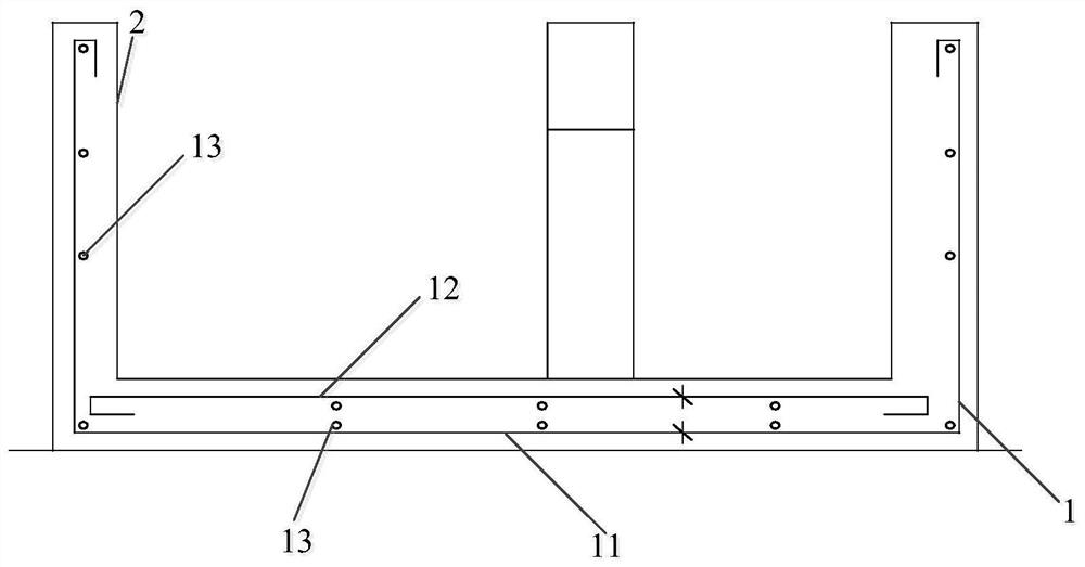 Cable trench computerization combination modeling method