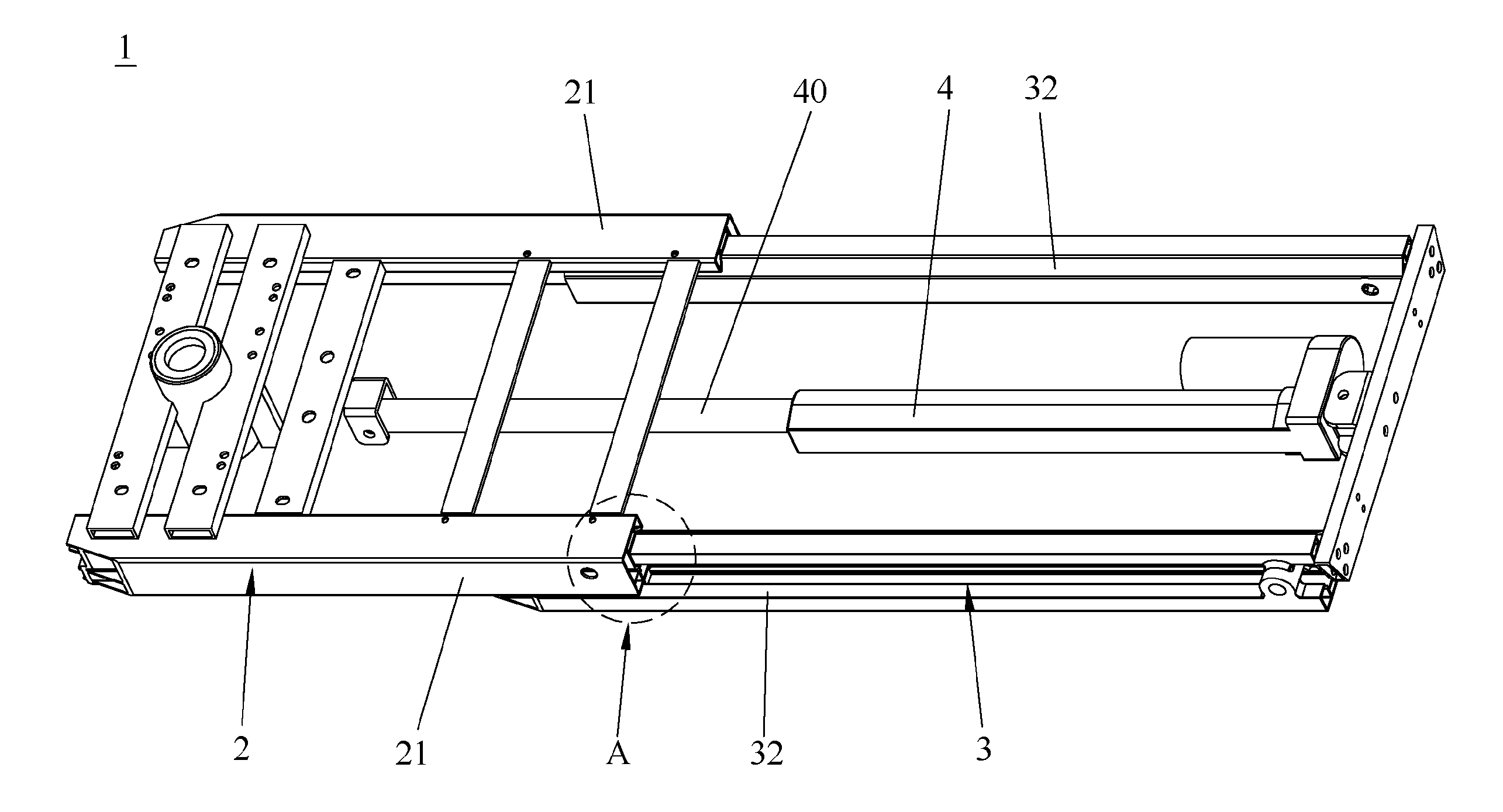 Telescopic frame