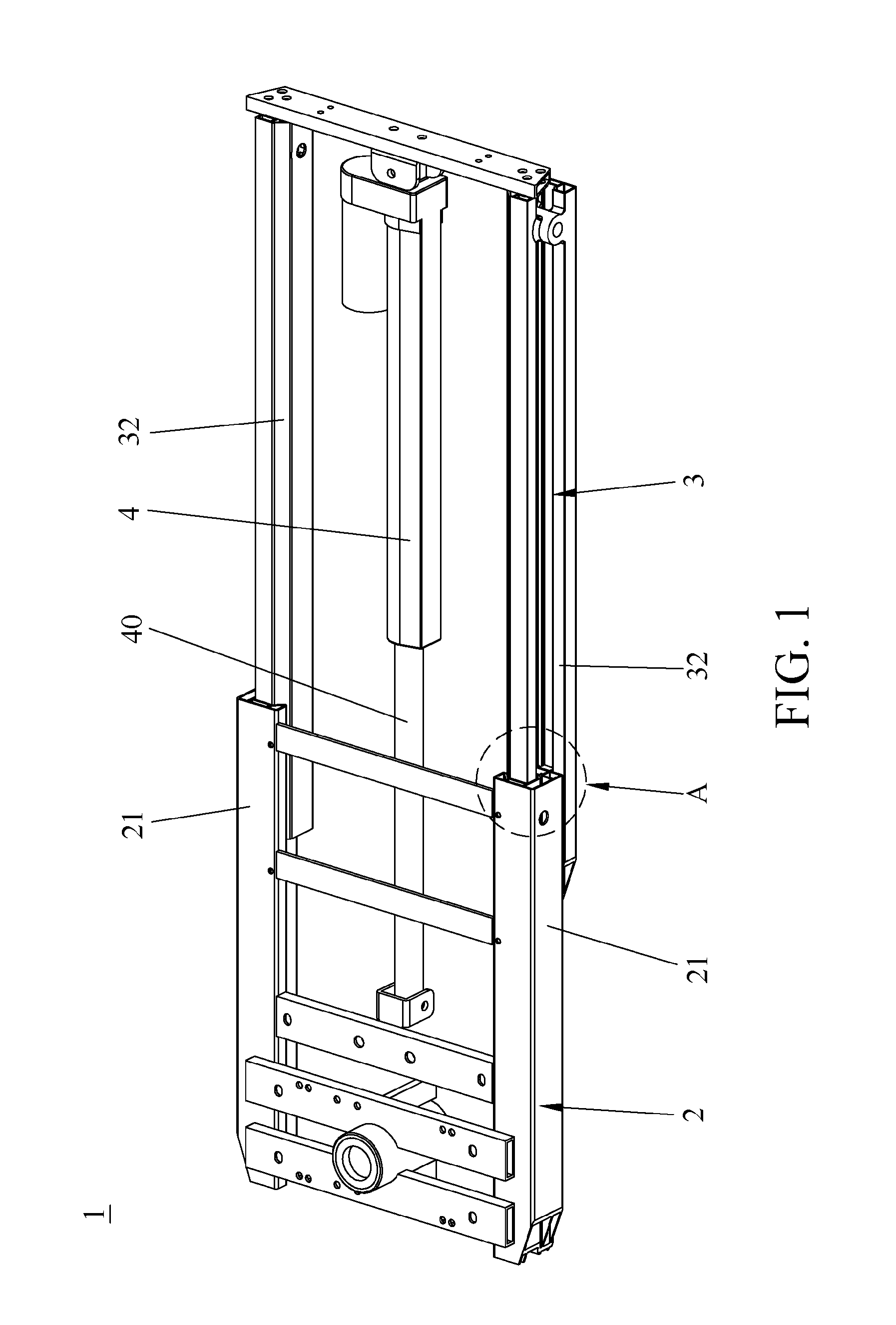 Telescopic frame