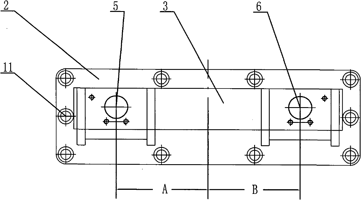 Integral oil cylinder base