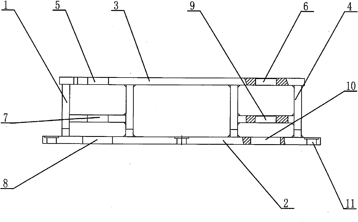 Integral oil cylinder base