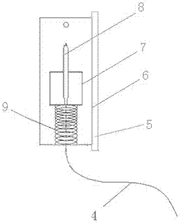 An electric vehicle charging pile with automatic control and fire extinguishing