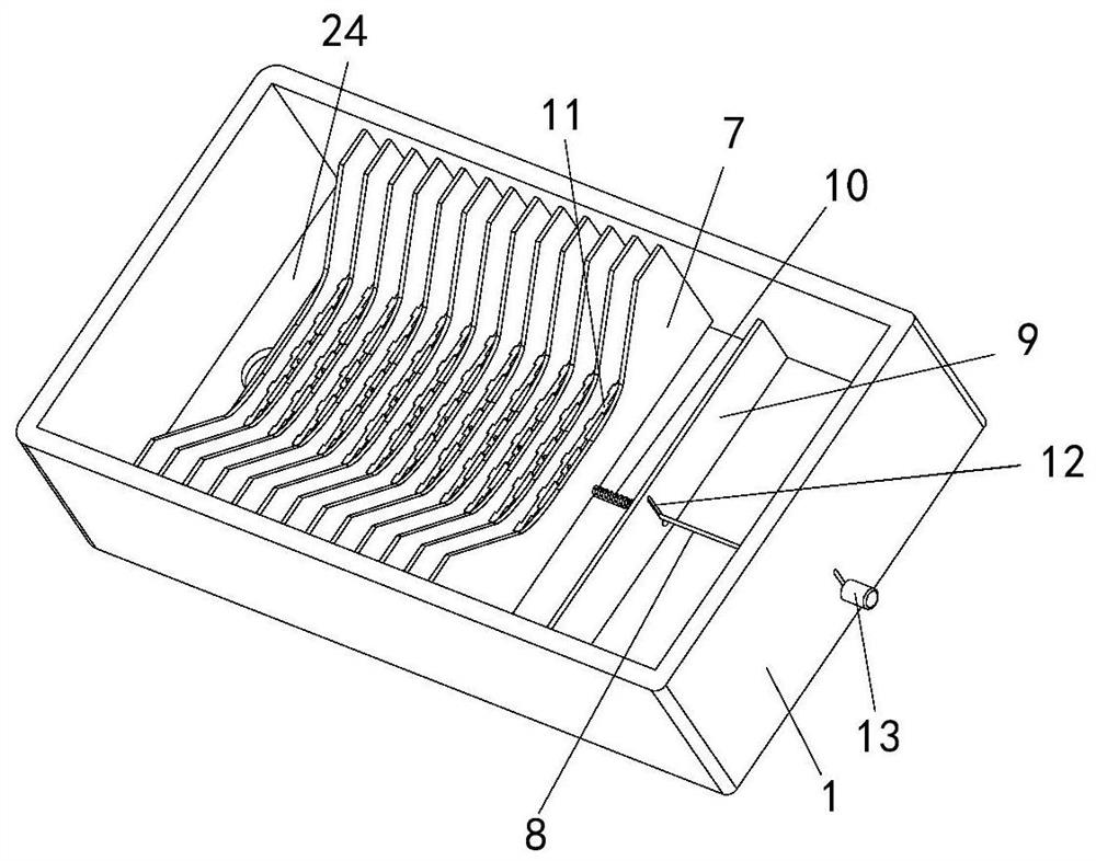 A magnetic switch with adjustable arc extinguishing grid spacing