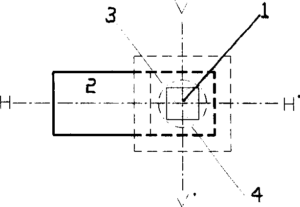 Guide pit type manual pot holing pile reinforing and underpinning method for building foundation and composite supporting pile