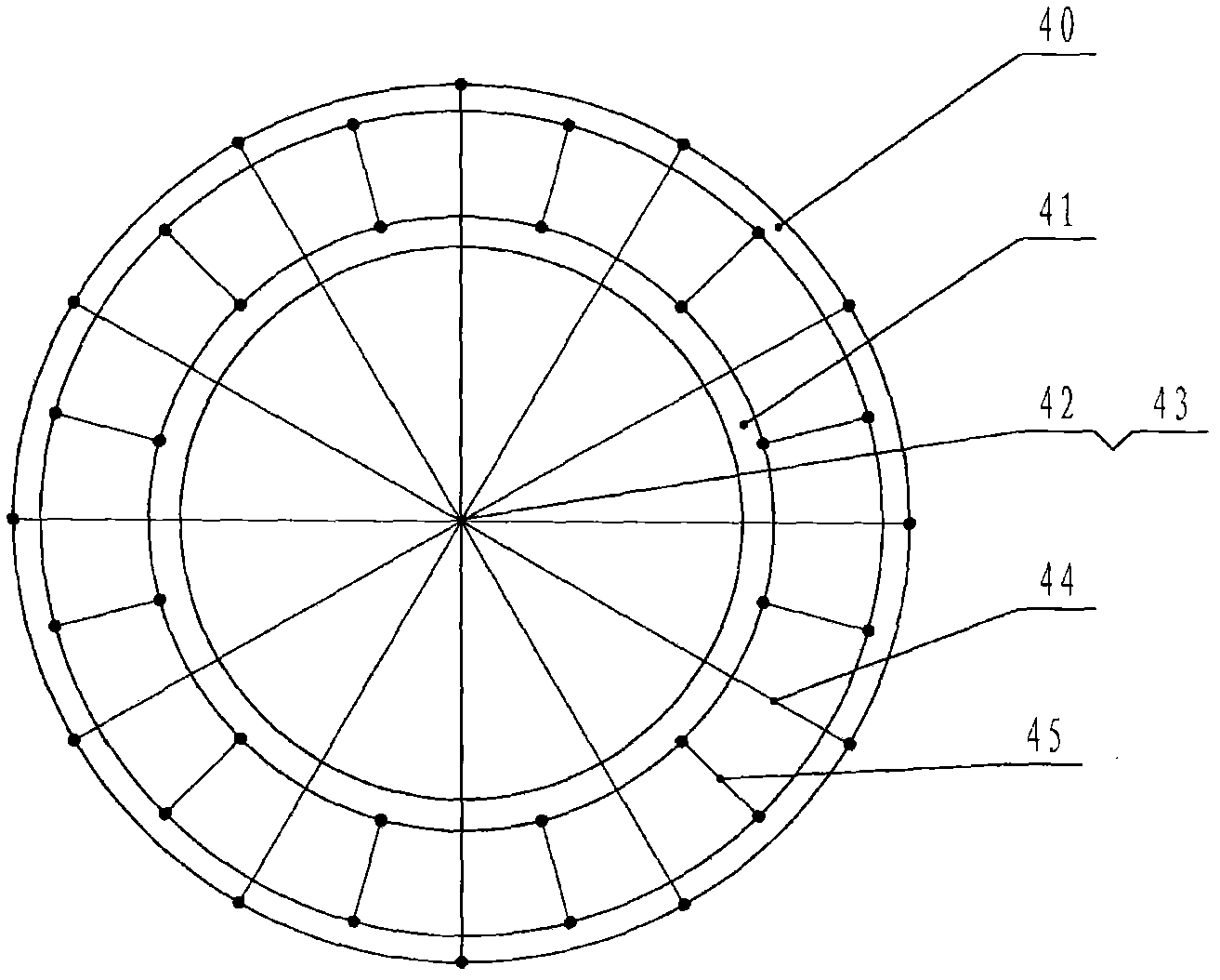 Method for calculating strength of main shaft of wind turbine generator set