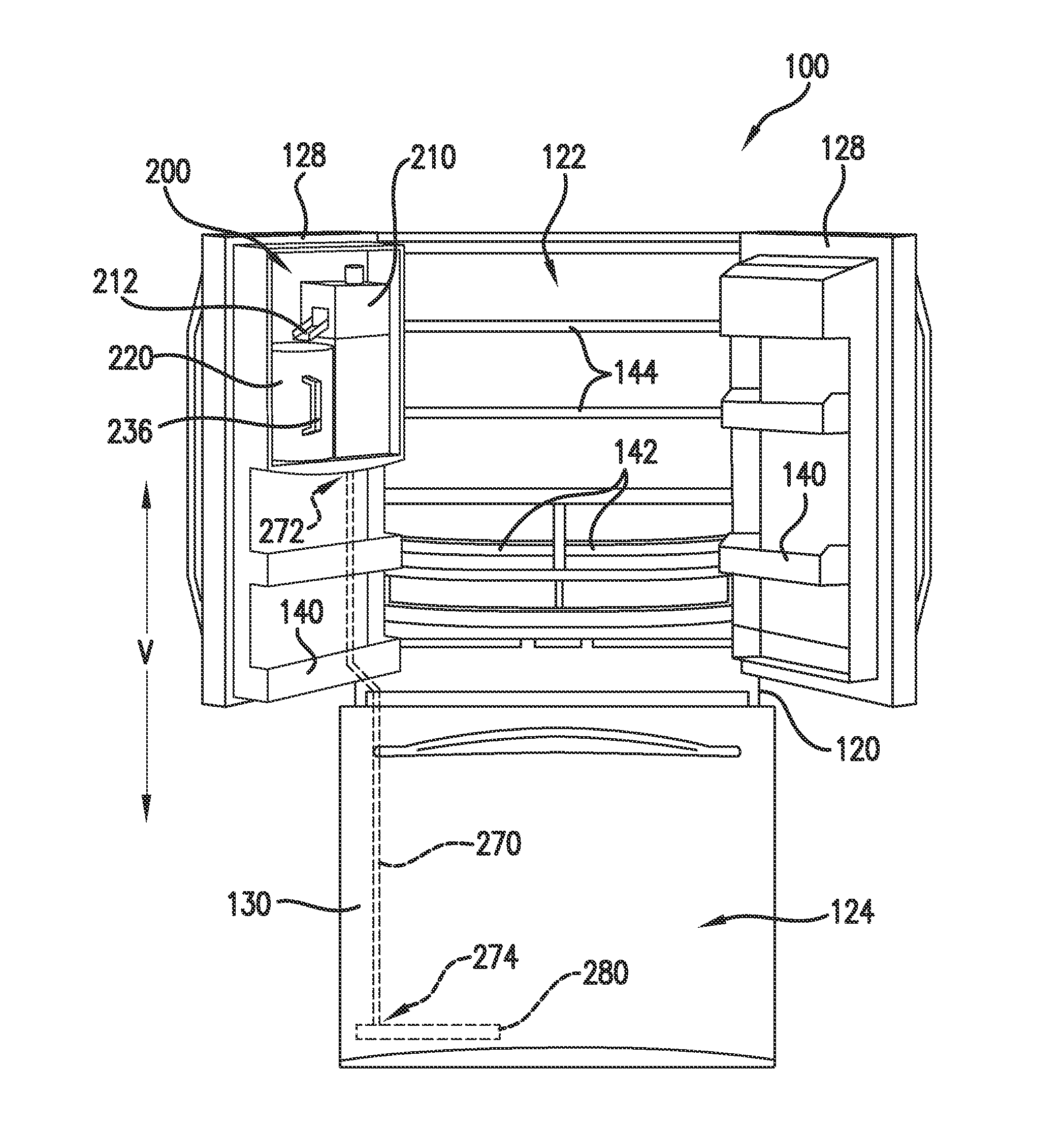 Refrigerator appliance