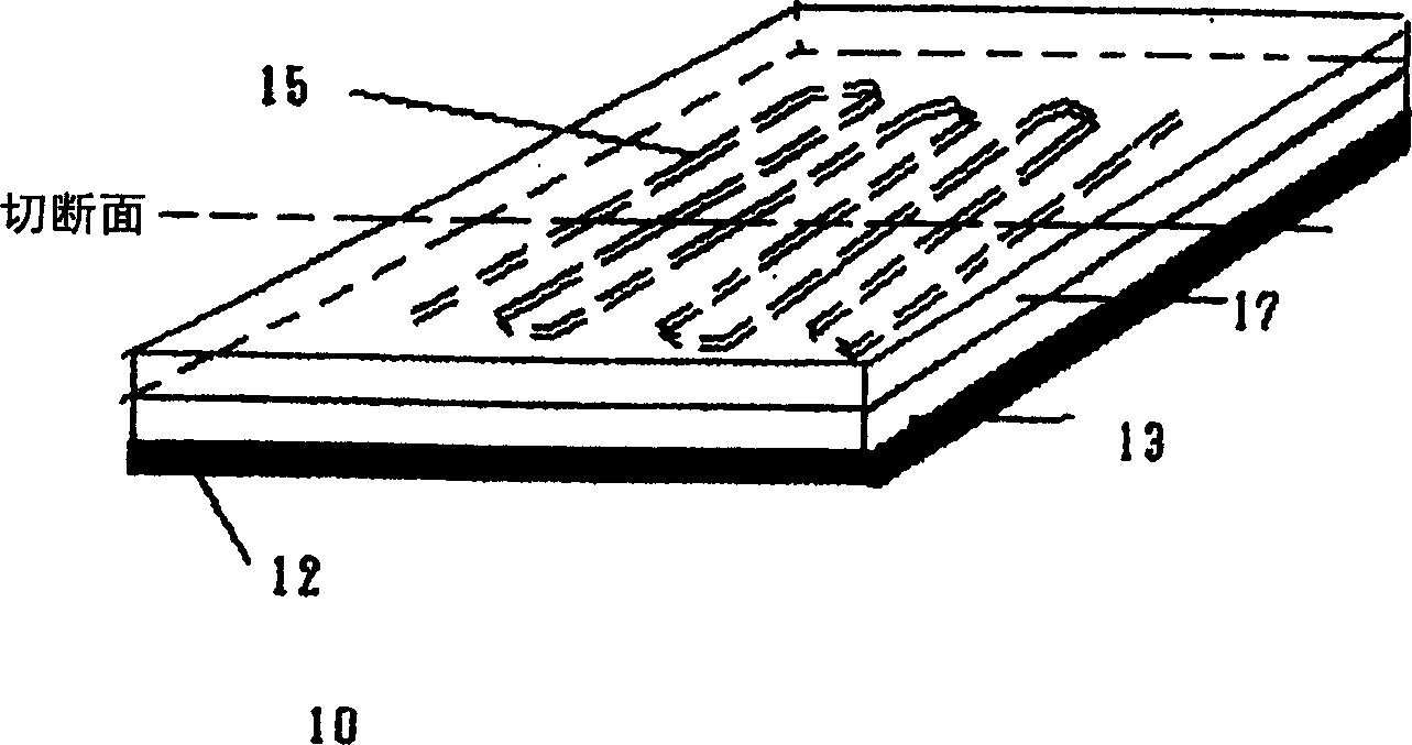 Resin composition for light guide, solidified dry membrane , light guide and forming method thereof