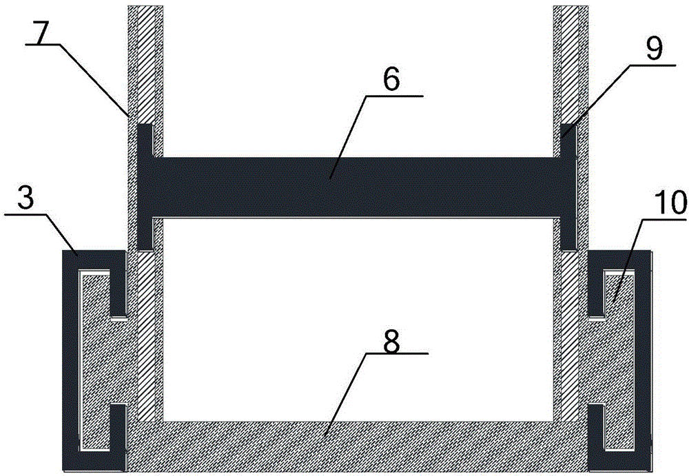 Rapid in-place device and rapid in-place method for prefabricated wallboard of prefabricated building