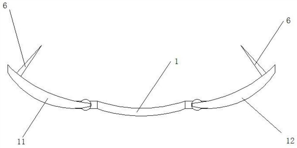 An oblique transverse fixation plate for anterior cervical spine