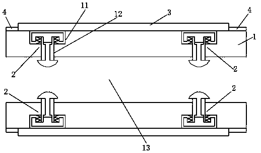 A press-fit marine bearing