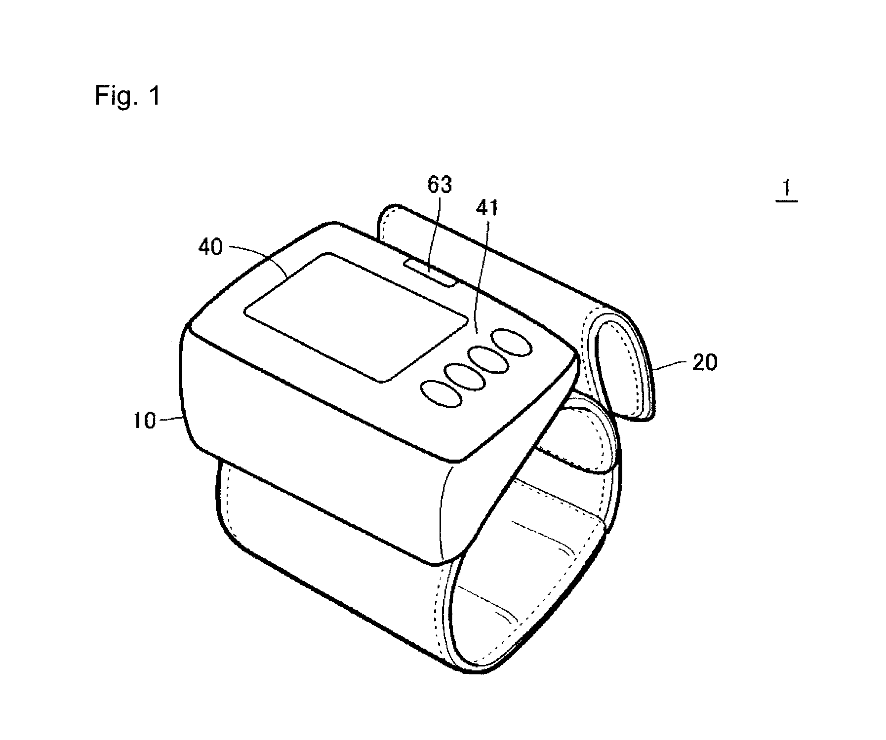 Electronic sphygmomanometer