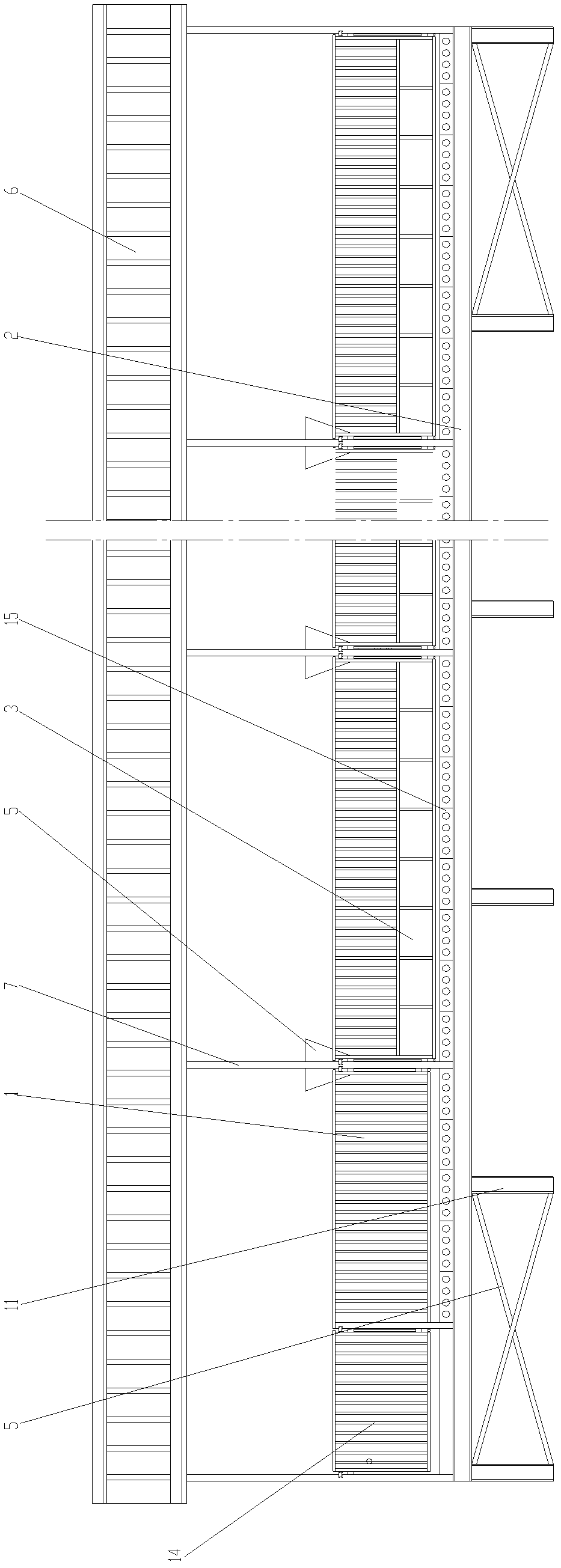 Detachable type combined pigsty