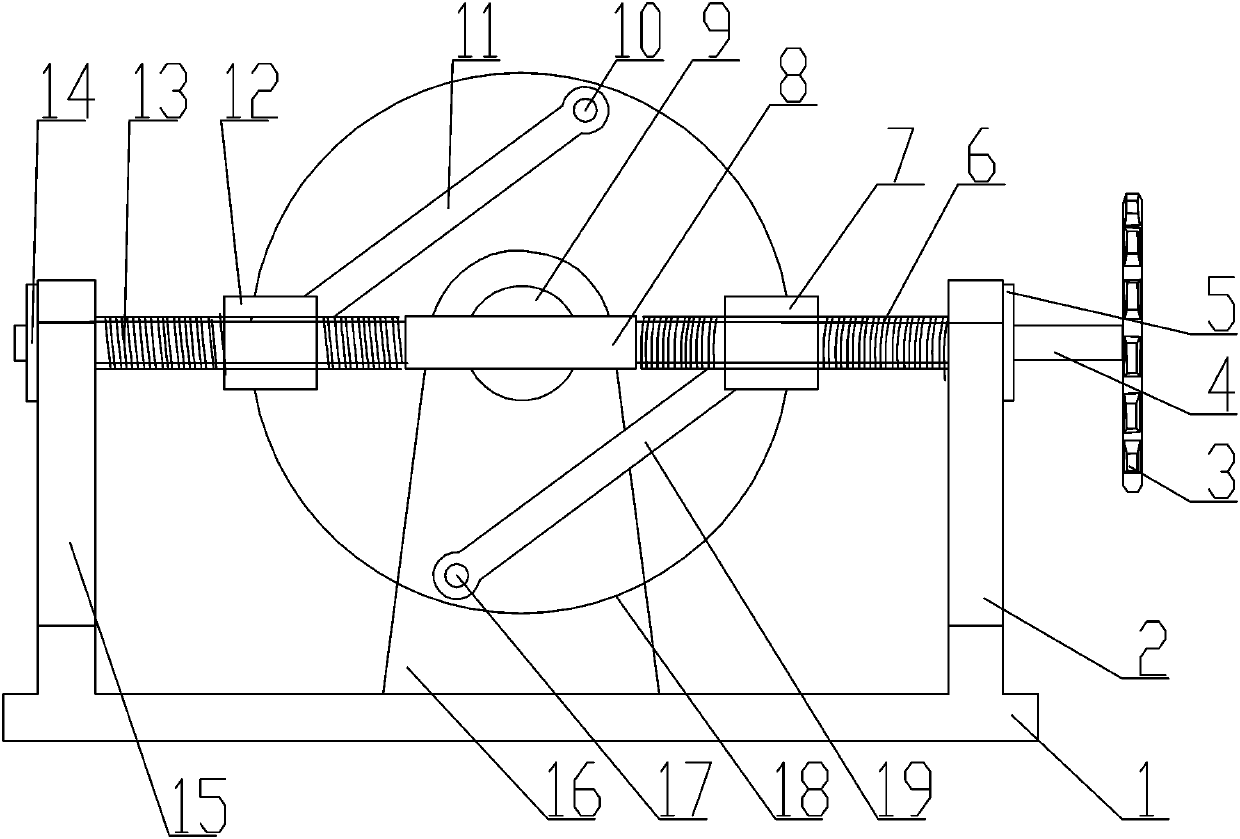 High-precision indexing turntable for outer circle equal-indexing drilling of tubular parts and operation method