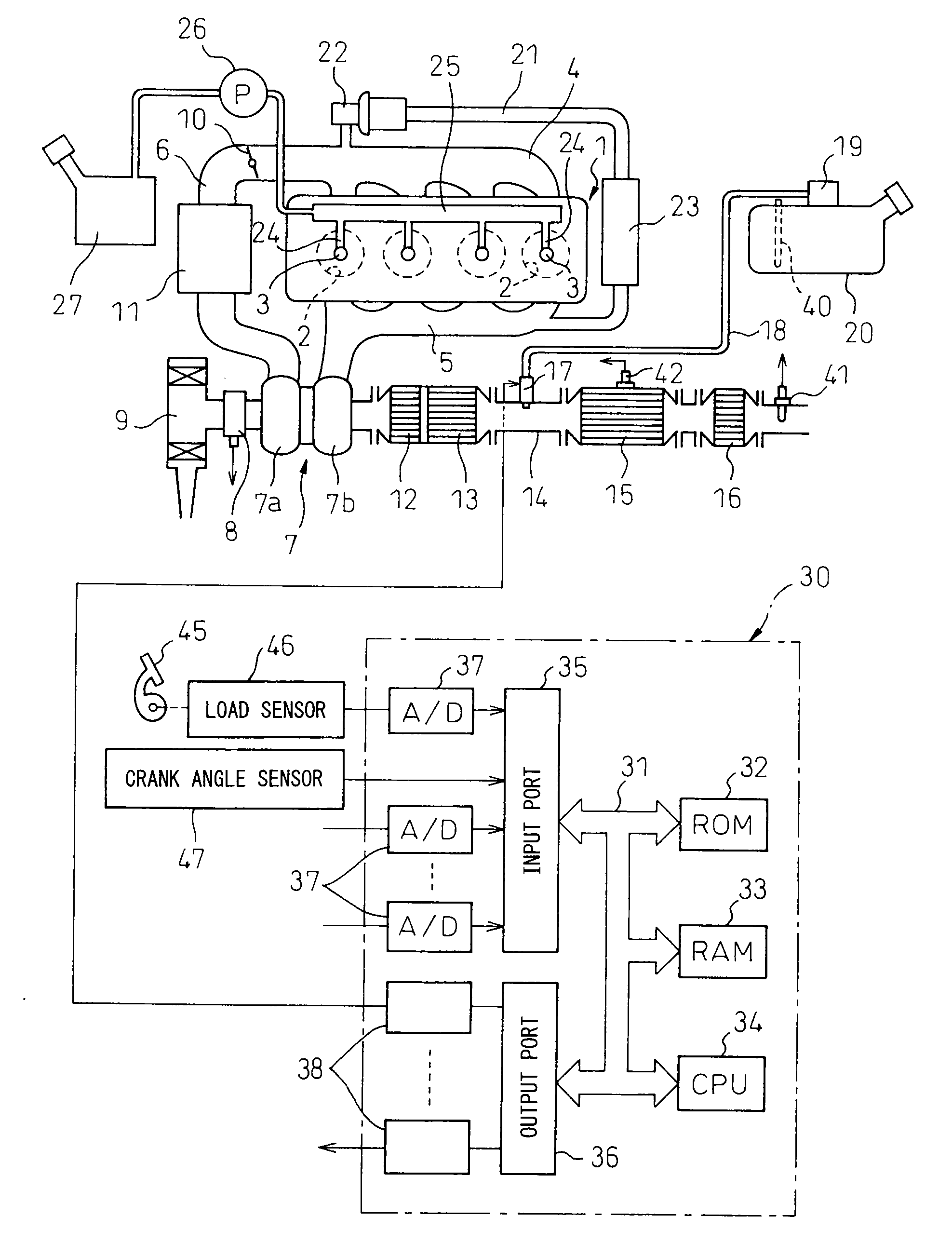 Exhaust purification device of an internal combustion engine