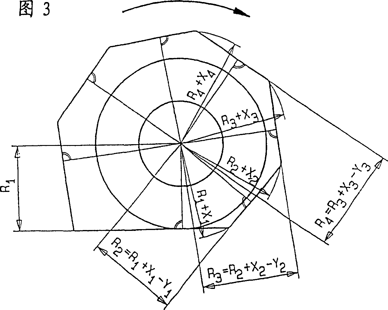 Rocker arm for valve train in internal combustion engine with device for independent setting/adjust ment of valve play