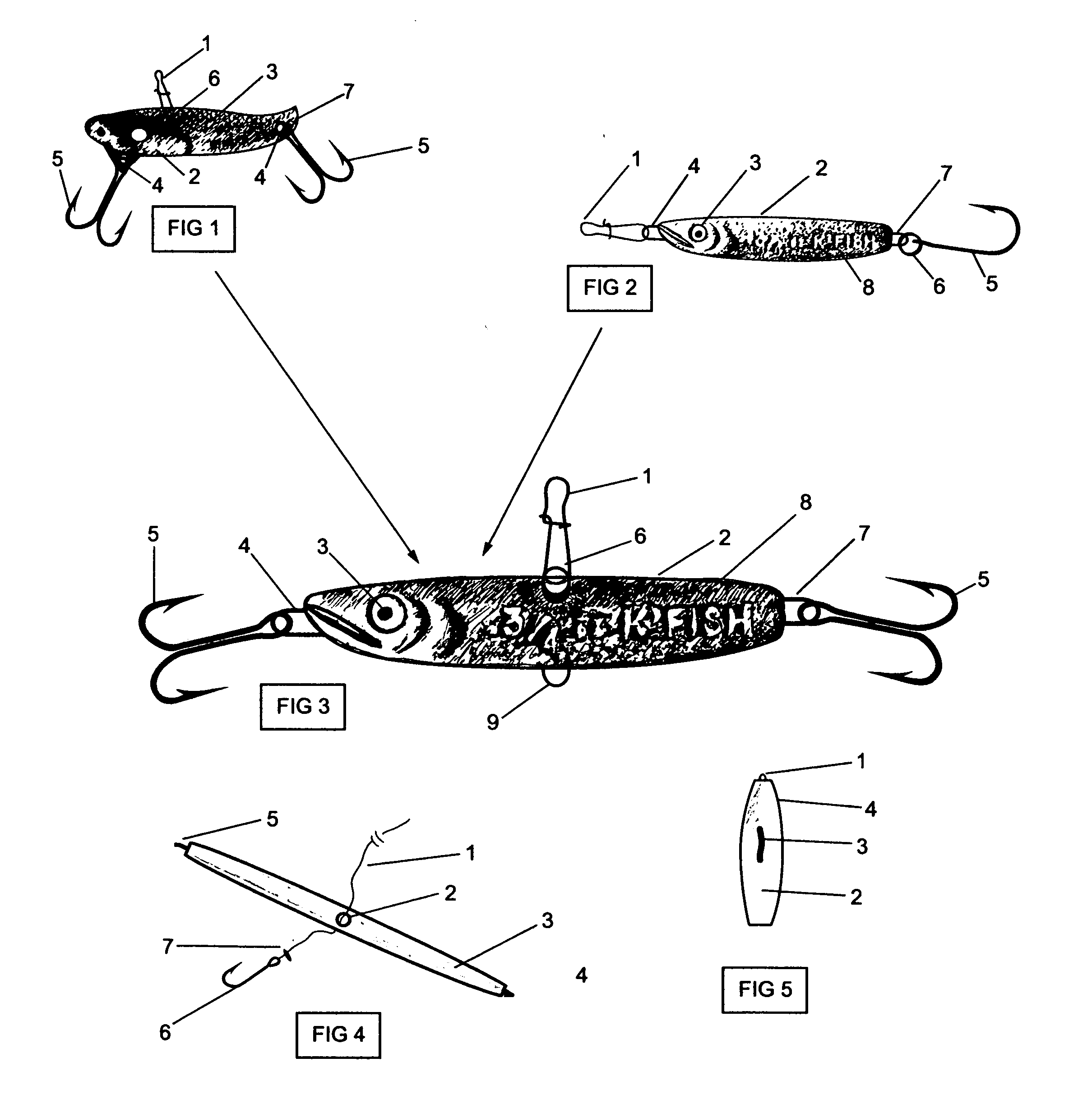 Two in one, vibrating metal jig fishing lure (a.k.a. "Sonic Kandlefish").