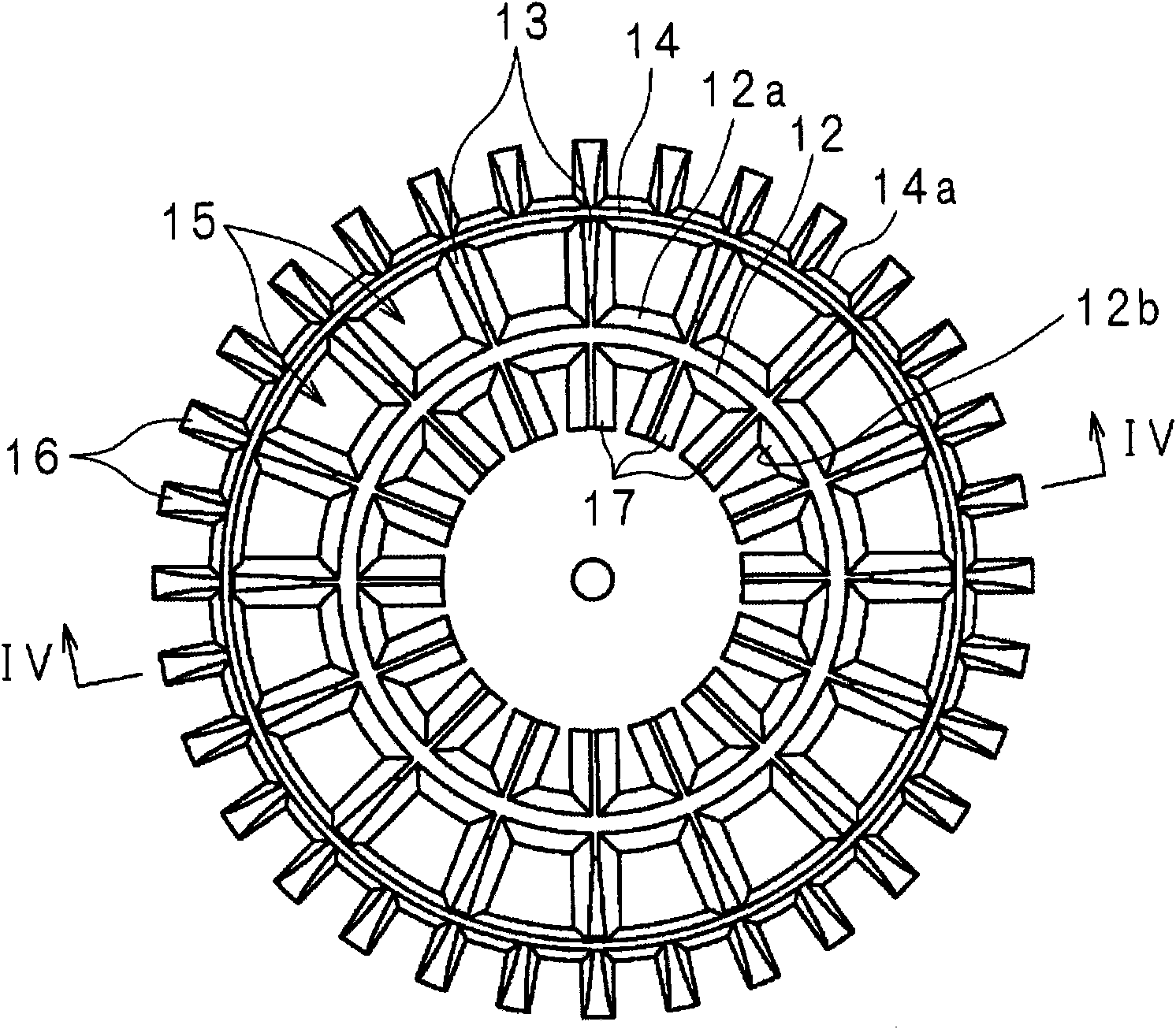 Radiator, and lighting device