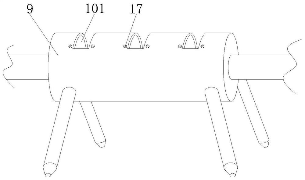 Water pumping device capable of efficiently filtering impurities for aquaculture