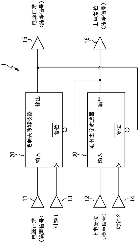 Glitch removal circuit and electronic device