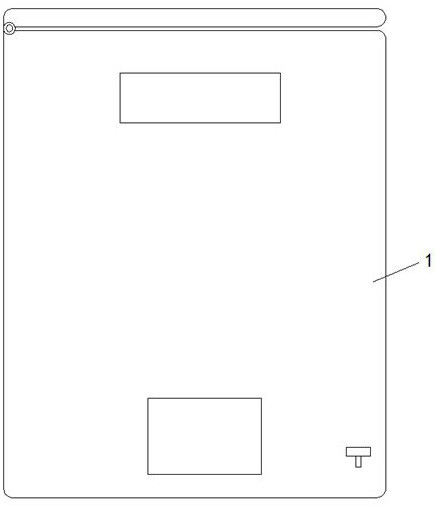 A method for collecting and counting hemostatic gauze and a counting device for obstetrics and gynecology operating rooms