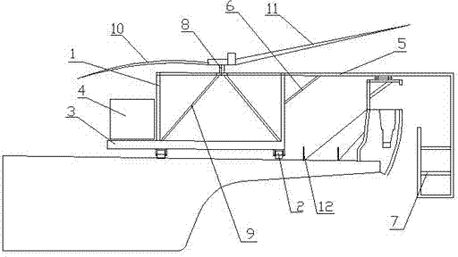 Stentless urban bridge anti-collision guardrail construction method and cradle vehicle and gun carrier thereof