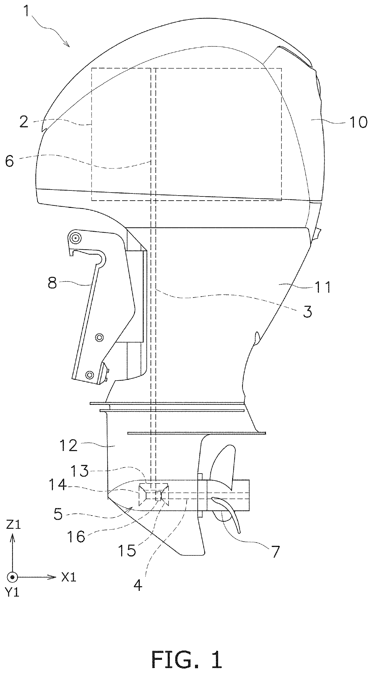 Marine propulsion device